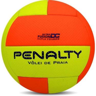 Imagem de Bola De Volei De Praia Xxi Laranja - Amarela - Roxa - Penalty
