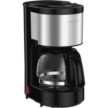 Imagem de Cafeteira Elétrica Arno Perfectta Inox 600ml Jarra Vidro 220, 220V