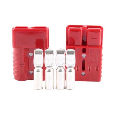 Imagem de Kit De Conectores De Bateria De Alta Corrente Bipolar 50A 175A Com Con