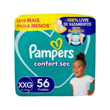 Imagem de Fralda Pampers Confort Sec XXG 56 unidades - Pampers