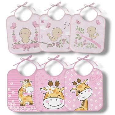 Imagem de Bababor Bebe Kit 6 Unidades Forro Impermeável PVC 100% Algodão Cor:6 U