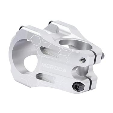 Imagem de Colaxi Haste de 31,8 Mm Forquilha Dianteira Leve Guidão Hastes para a Maioria Mountain Bike Equipamento, Prata