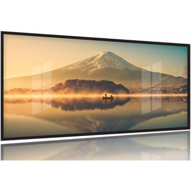 Imagem de Quadro Decorativo Paisagem Barco Monte Fuji Japão 2