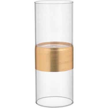 Imagem de TAILLE CASTIÇAL 26x10x10cm VIDRO TRANSP