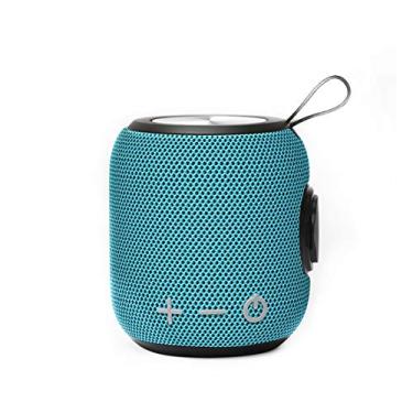 Imagem de HIOD Alto-falante Bluetooth portátil externo externo à prova d'água sem fio 360 som surround 12h tempo de reprodução 10 m, alcance azul-A