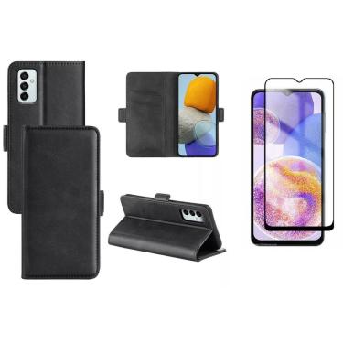 Imagem de Capa Carteira Para Samsung M23 + Película 3D