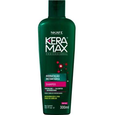 Imagem de Shampoo Tratamento Keramax Hidratação Instantânea 300ml - Skafe