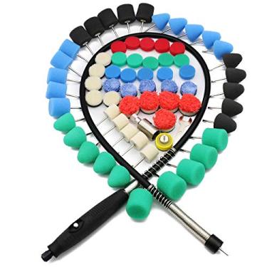 Imagem de Tingpai Almofada de Polimento de Detalhamento de Carro Almofadas de Polimento Esponja E o Flexível Kit de Rodas de Polimento Conjunto de Máquina Polido Automática