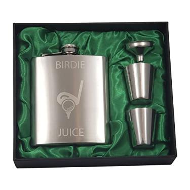 Imagem de Frasco de golfe "Birdie Juice" – Conjunto de cantil de 200 ml