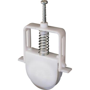 Imagem de Prime-Line Produtos B 575 Conjunto de rolo para porta de tela com roda de nylon de 2,5 cm (pacote com 2)