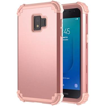 Imagem de Capa ultrafina projetada para Samsung Galaxy J2 Core, capa protetora três em um TPU + PC capa de telefone protetora de silicone ultra fina à prova de choque, proteção de nível militar, capa de telefone protetora