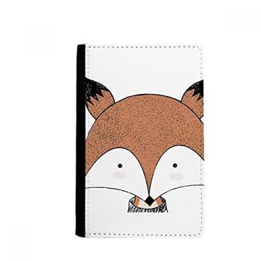 Imagem de Carteira estilo Simplicity imatura raposa Passaporte Notecase Burse capa carteira porta-cartões, Multicolor