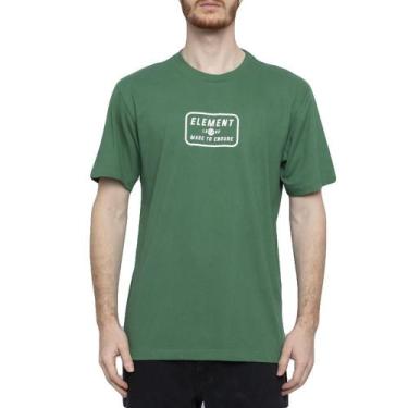 Imagem de Camiseta Element Fun Box Sm23 Masculina Verde