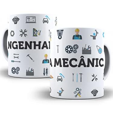 Imagem de Caneca engenharia mecânica presente profissão engenheiro