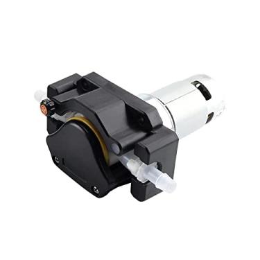 Imagem de JIHPUMP Bomba peristáltica 313 KB pequena bomba dosadora de líquidos de grau alimentício 12 V 24 V para máquina de café, bomba peristáltica, bomba de transferência de vinho xarope (313 KB/ZL-24V-507R-35#-3095 ml/min)