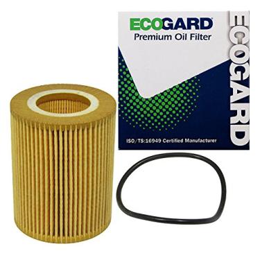 Imagem de ECOGARD Filtro de óleo de motor com cartucho premium X5692 para óleo convencional compatível com Volvo XC90 3.2L 2007-2014, XC60 3.0L 2010-2016, XC60 3.2L 2010-2015, XC70 3.2L 2008-2015, S80 3,2L
