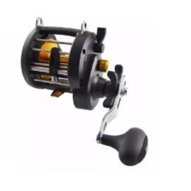 Imagem de Carretilha Pesca Perfil Alto Marine Sports Master 30 Esquerda