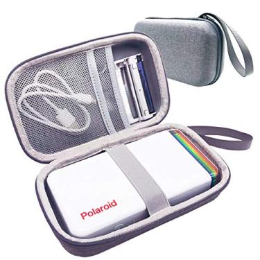 Imagem de JCHPINE Estojo rígido para Polaroid Hi-Print 9046 Bluetooth Connected 2x3 Pocket Photo Printer, estojo de viagem para impressão alta e cartucho de papel 2x3
