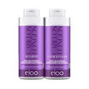 Imagem de Kit Shampoo + Condicionador Eico Tratamento 450 Ml Cabelos Dos Sonhos