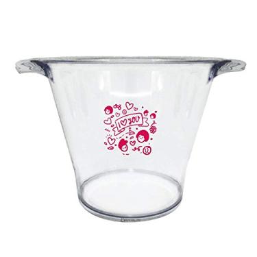 Imagem de Balde de Gelo KrystalON Transparente Acrílico PS 5L Casamento10