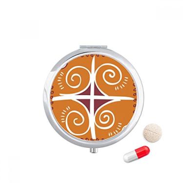 Imagem de Porta-comprimidos, totems do México da Civilização Antiga Caixa de armazenamento de remédios Dispensador de recipiente