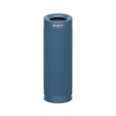 Imagem de Alto-falante portátil sem fio Sony SRS-XB23 EXTRA BASS IP67 impermeável Bluetooth e microfone embutido para chamadas telefônicas, azul claro (SRSXB23/L)