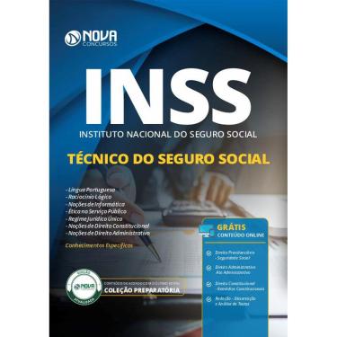 Imagem de Apostila Concurso INSS 2019  Técnico do Seguro Social