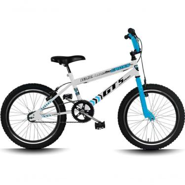 Imagem de Bicicleta Aro 20 Gt Sprint Cross Infantil Freio V-brake Aro Aero Branco + azul