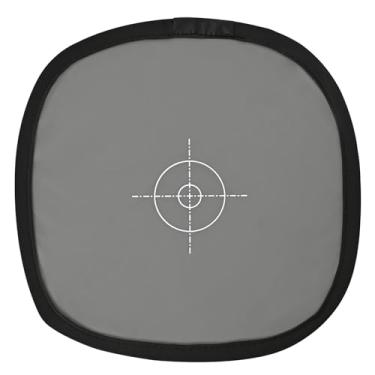 Imagem de Lightdow 30 x 30 cm, Equilíbrio de branco, 18% cinza, refletor de referência, cartão cinza com bolsa de transporte [Versão dobrada]