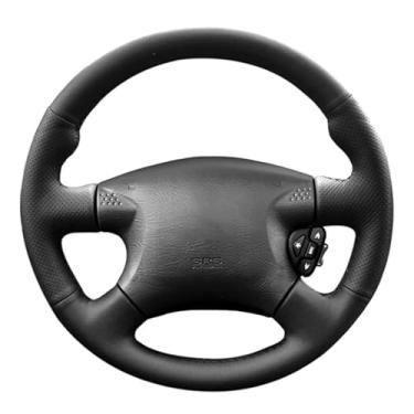 Imagem de Capa de volante, para Nissan X-Trail (T30) 2001-2003, personalize couro costurado à mão DIY