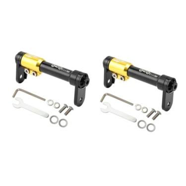 Imagem de UKCOCO 2 Conjuntos De Haste Telescópica Modificada Peça Modificada Dobrável Peça De Reposição De Haste Telescópica De Roda Fácil Bicicletas Dobráveis Bicicleta Dobrável Rack De Roda