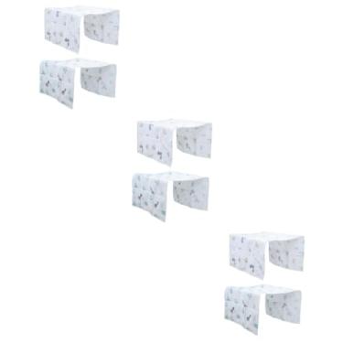 Imagem de Generic 6 Peças Abrigo De Geladeira Capa De Geladeira Peva Capa De Ar Condicionado Saco Pendurado Capa Protetora De Geladeira Doméstica Gabe Capa De Proteção À Prova D'Água Capa De