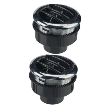 Imagem de VICASKY 2 Peças Defletor De Ventilação Ac Defletor De Ventilação De Ar Do Carro Saídas De Ar Ac Ar Decora Defletor De Ar Condicionado Rv Tampa De Ar Condicionado 4 Rv Painel De Ventilação
