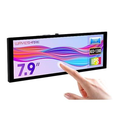 Imagem de waveshare 7.9inch Capacitive Touch Display Compatible with Raspberry Pi 4B/3B+/3A+/CM3/3+/4 400×1280 Resolution IPS DSI Interface