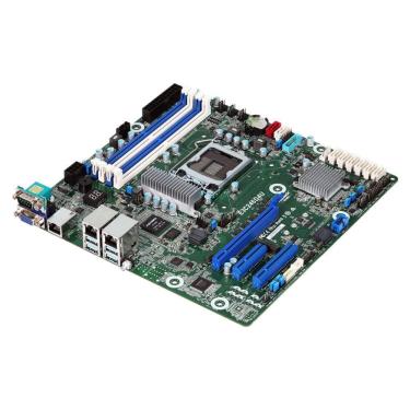 Imagem de Placa Mãe para Servidor Intel Xeon ASRock E3C246D4U - (LGA 1151 DDR4 ECC) - Chipset C246 - Dual LAN