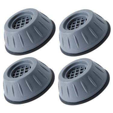 Imagem de OSALADI 4 Pcs almofada para maquina de lavar almofadas antiderrapantes para máquina de lavar esteira de máquina de lavar absorvente almofada do pé almofada de arruela tapete de lavar ampla