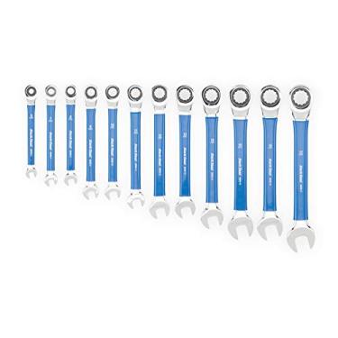 Imagem de Park Tool MWR-SET Conjunto de chaves métricas de catraca, ferramenta de 6 mm, 17 mm, azul/prata