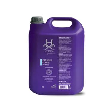 Imagem de Shampoo GONDMAX Pet Society Hydra Groomers Pro Pelos Claros 5 Litros (1:10) para Cães e Gatos