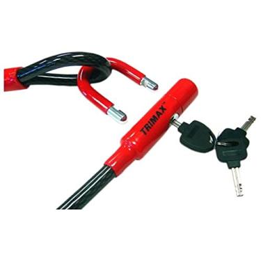 Imagem de Trimax Max-Dual Force Integrado U-Lock e cabo 1,8 m L X15 mm TCU1572, embalagem de cartão