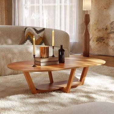 Imagem de Mesa De Centro Elegance Nature - Tebarrot Móveis