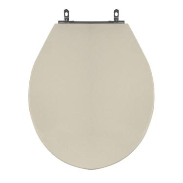 Imagem de Assento Sanitário Poliéster para Louça Ravena/izy deca Aço Creme
