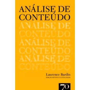 Imagem de Análise De Conteúdo - Edicoes 70 - Almedina