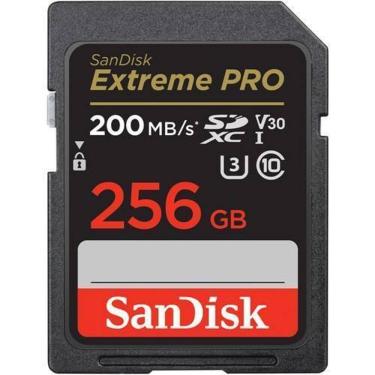 Imagem de Cartão de memória extreme pro sd xc 256gb  200mb/s 