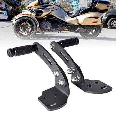 Imagem de r de extensiones ajustables para reposapiés Can Am Spyder F3, soportes de carretera con estribos F3, clavijas de carretera para Can-Am Spyder F3 Factory Floorboard 2015-2022