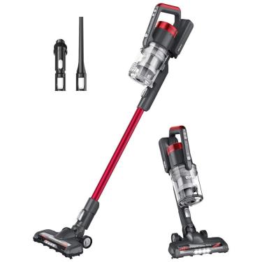 Imagem de Aspirador de Pó Portátil LED Multifuncional com Luz LED, EUREKA NEC186, Vermelho