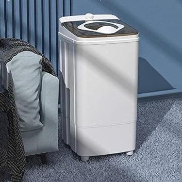 Imagem de Secador de roupas portátil, máquina de secar giratório, pré-secagem suave, capacidade de 10 kg, economia de espaço, potência de 200 watts, só pode ser seco, não lavado, uso para roupas de a