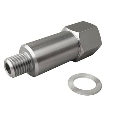 Imagem de Sensor de temperatura de arrefecimento água LS adaptador de troca de motor comprimento estendido M12-1,5 macho para 3/8 NPT fêmea encaixe LSX LS1 LS3 LS2 LM4 LM7 L76 LQ4 LQ9 LR4 LS6 L92 L99 L33 LR4