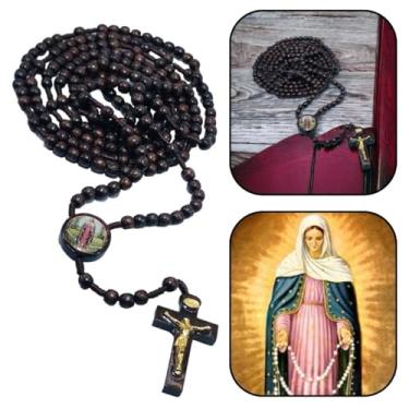 Imagem de Terço Rosário Completo 4 Terços Nossa Senhora das Lágrimas e Jesus Manietado