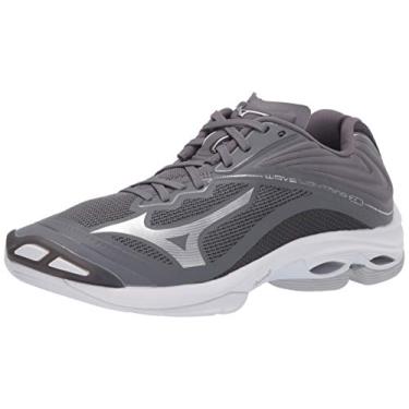 Imagem de Mizuno Wave Lightning Z6 Tênis de vôlei feminino, Cinza, 8