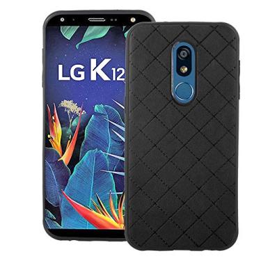 Imagem de Capa de telefone para LG K40 Slim Soft Rubber Case, resistente a choques, resistente, leve, flexível, antiderrapante, slim fit, corpo inteiro, resistente, proteção à prova de choque, capa para celular